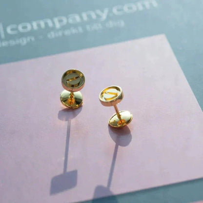 [ゲイル]ラブイヤリング ゴールド 10mm