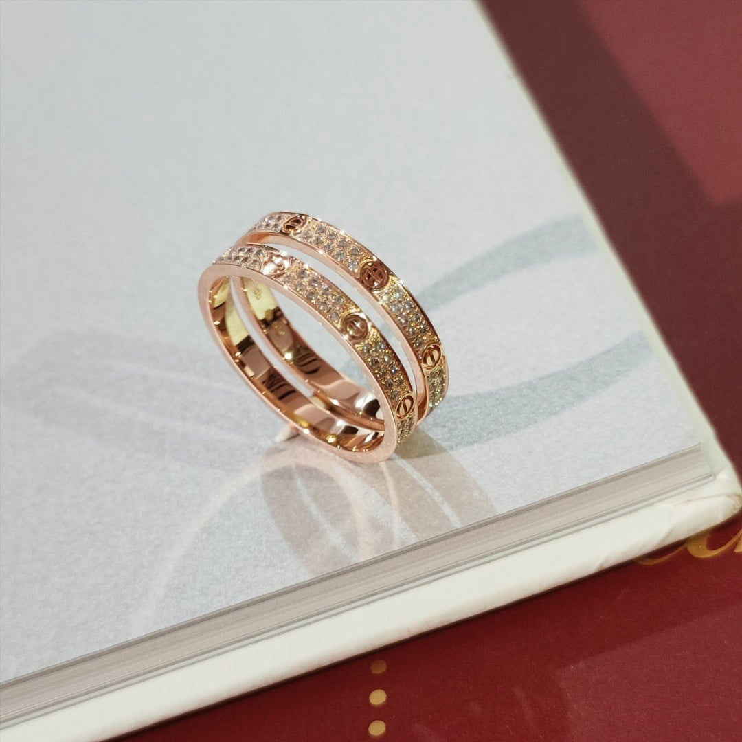 [GALE] Liebesring mit 2,65 mm Diamant 