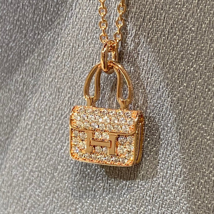 [GALE]CONSTANCE Anhänger-Diamantkette 