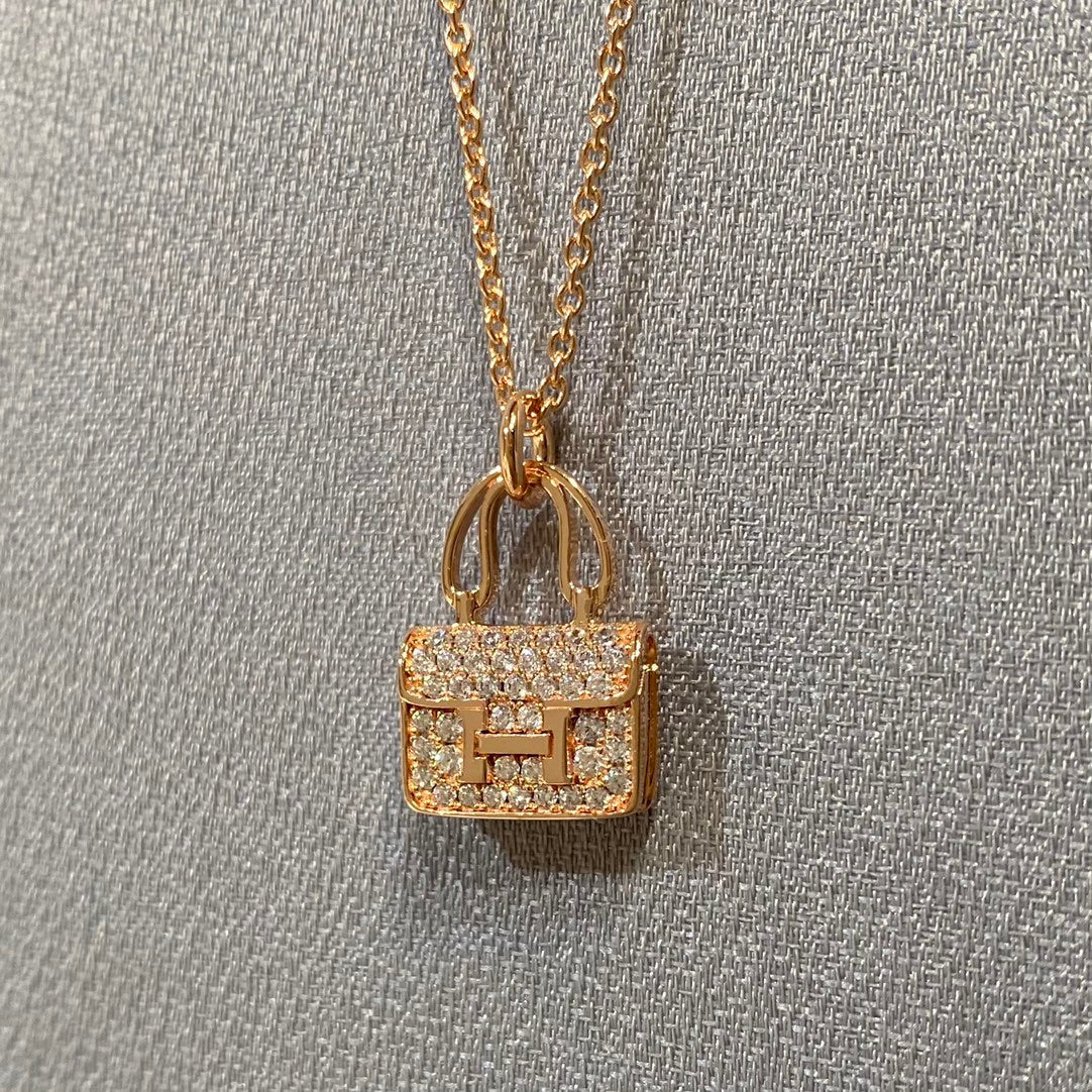 [GALE]CONSTANCE Anhänger-Diamantkette 