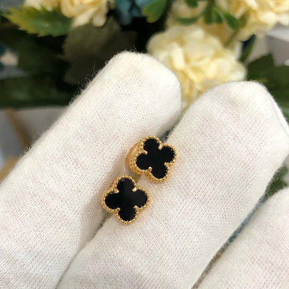 [GALE]CLOVER MINI GOLD OHRRINGE