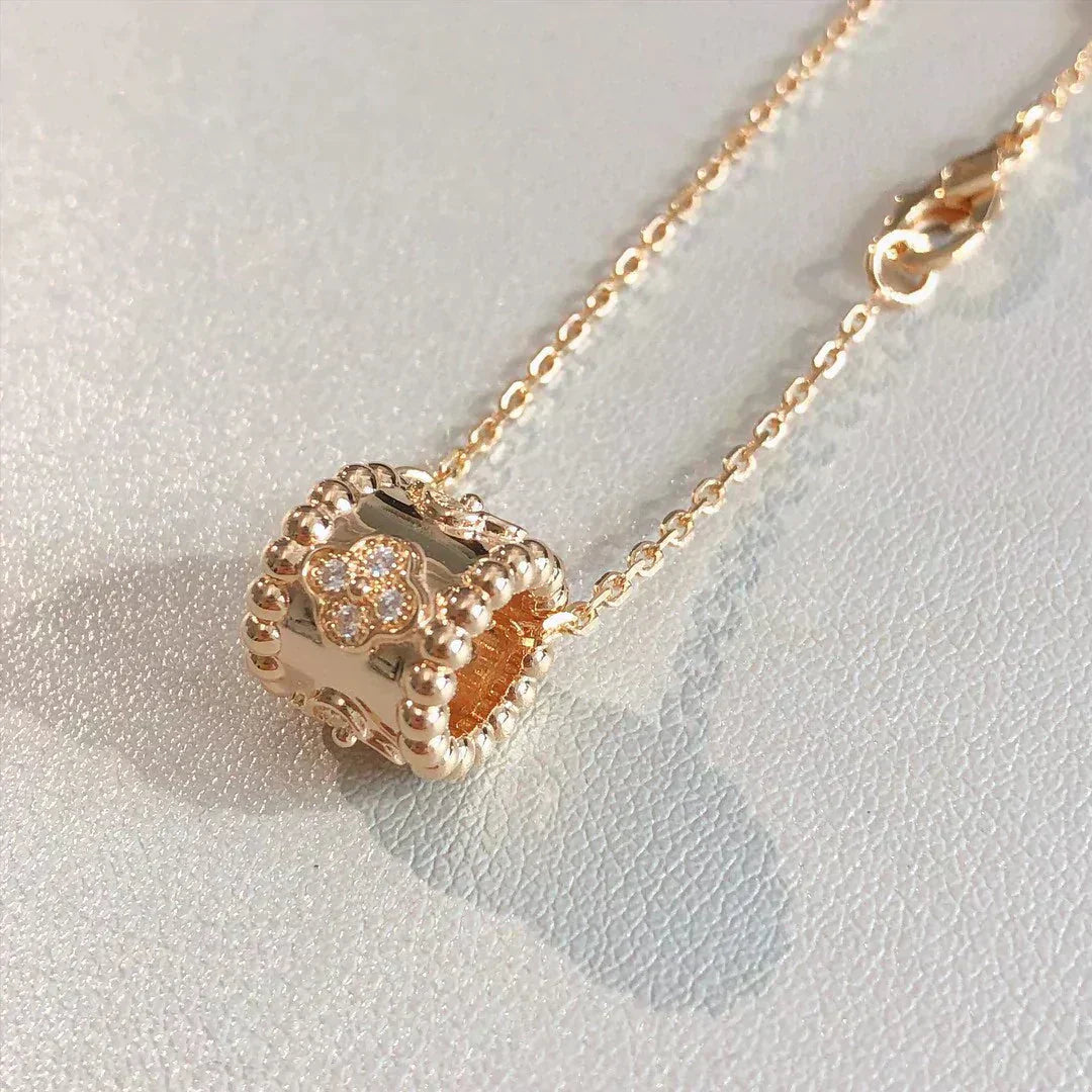 [GALE]PERLEE Anhängerkette Gold / Roségold