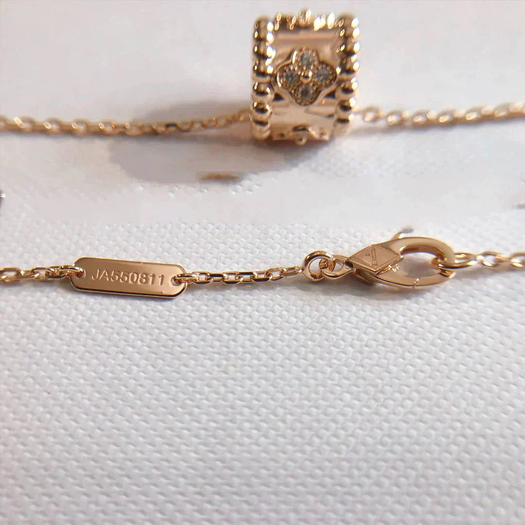 [GALE]PERLEE Anhängerkette Gold / Roségold