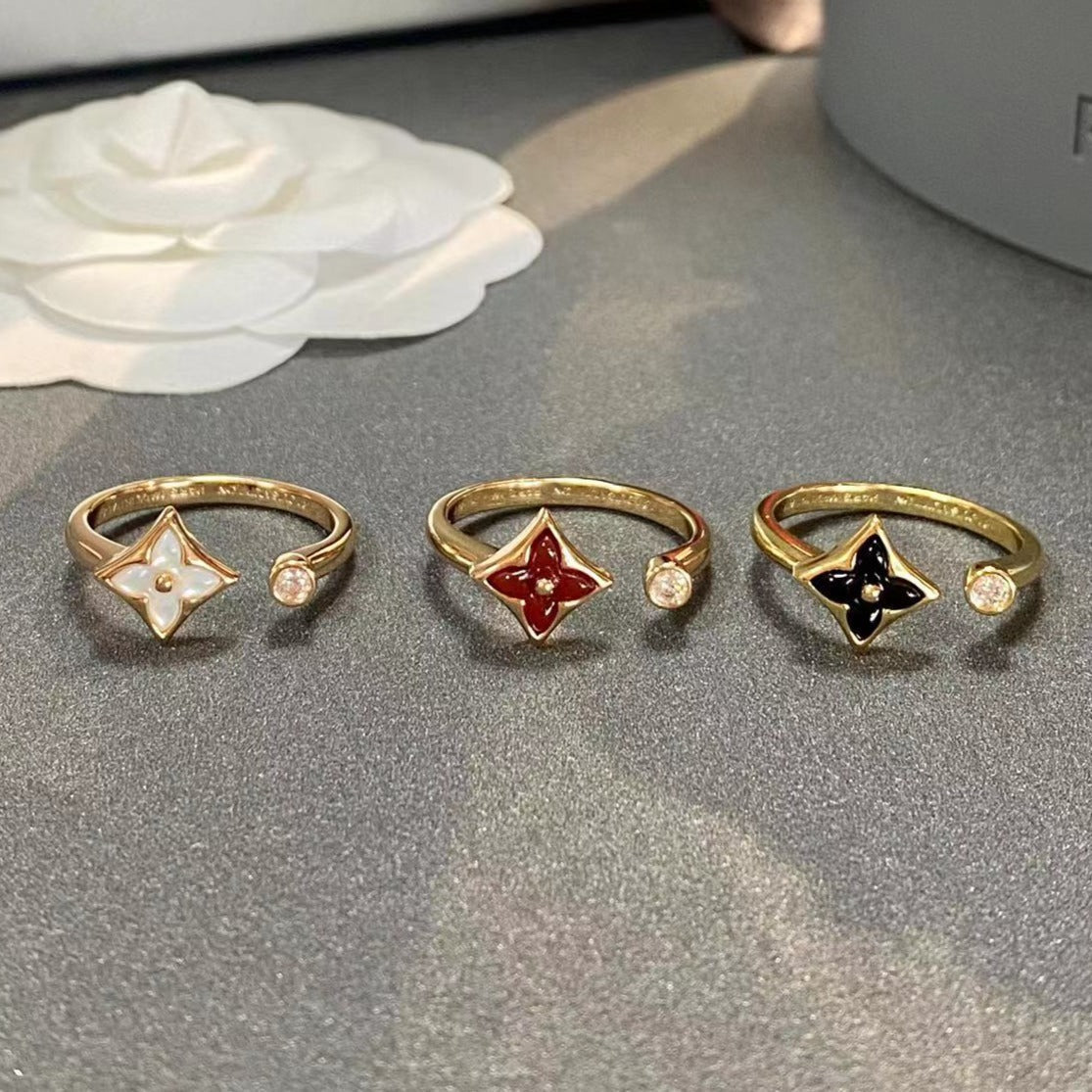 [GALE]STAR 1 DIAMANT OFFENER RING