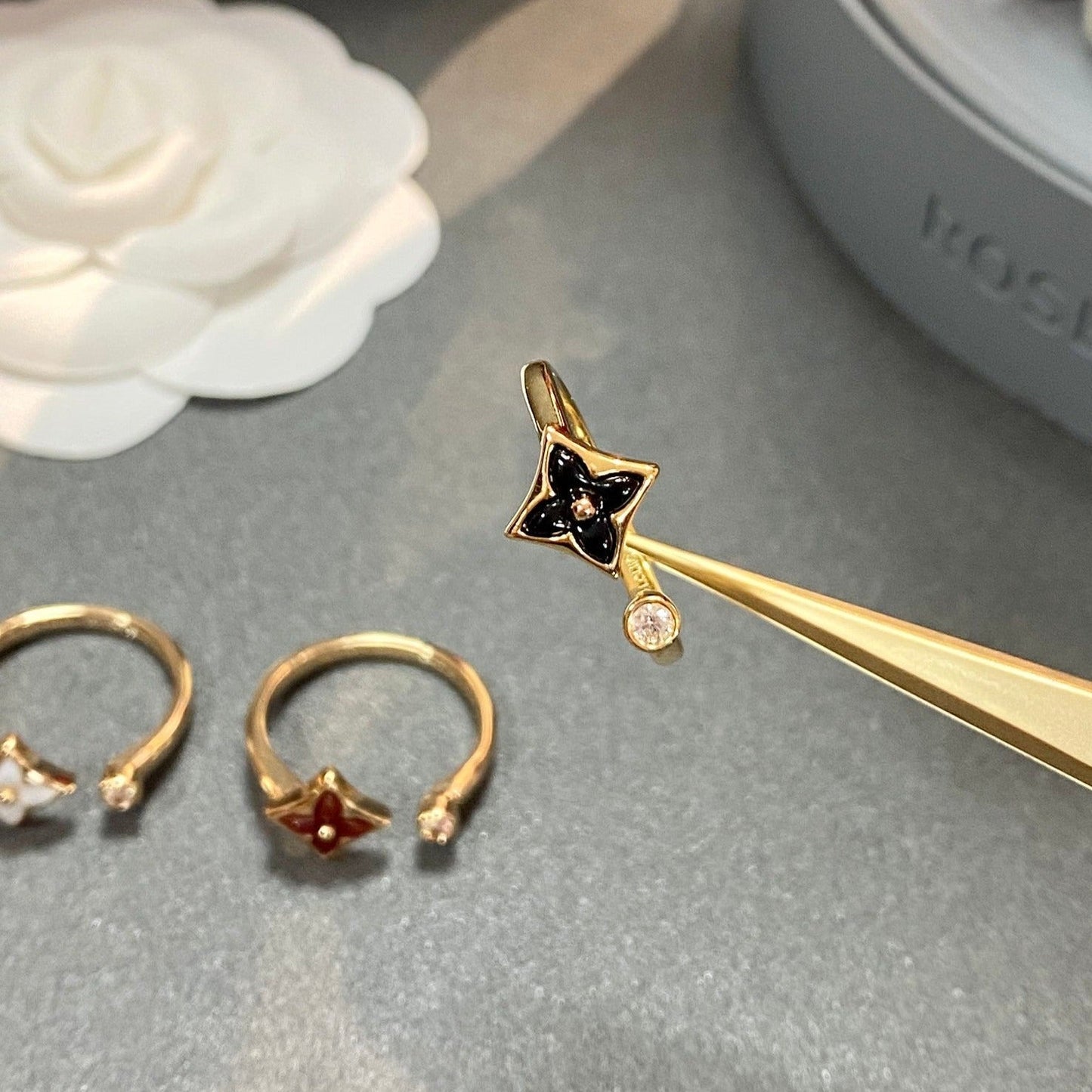 [GALE]STAR 1 DIAMANT OFFENER RING