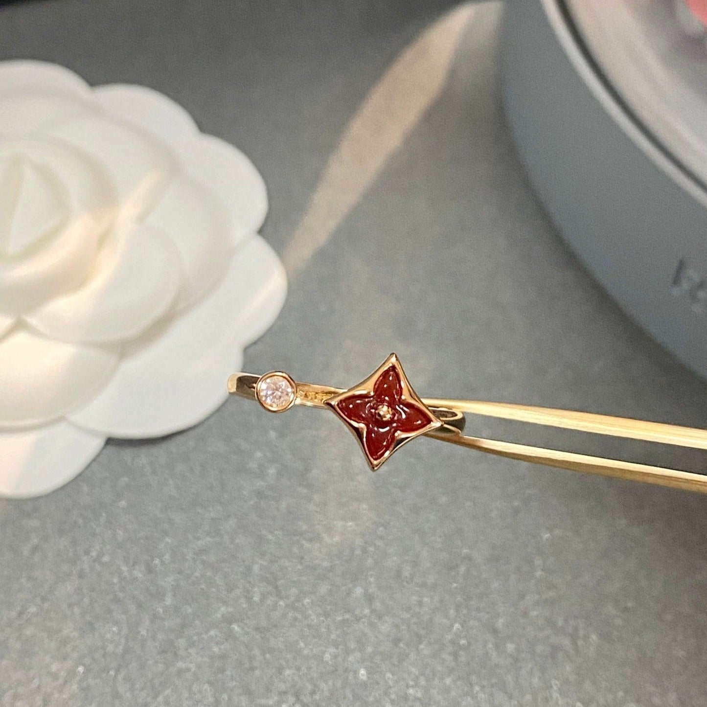 [GALE]STAR 1 DIAMANT OFFENER RING