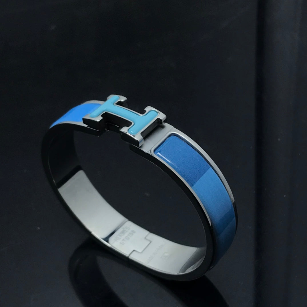 [GALE]H ARMBAND BLAUER REGENBOGEN KERAMIK