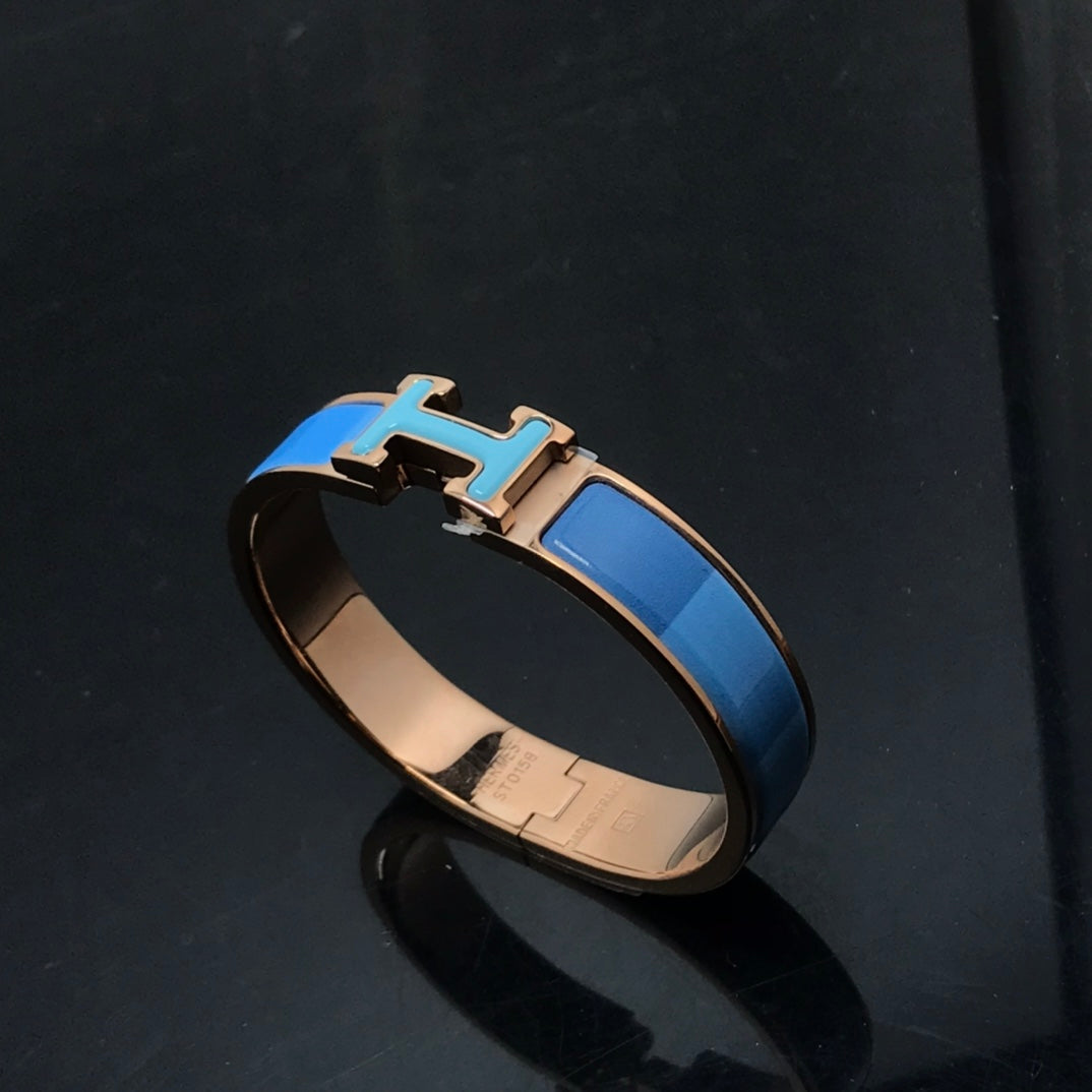 [GALE]H ARMBAND BLAUER REGENBOGEN KERAMIK
