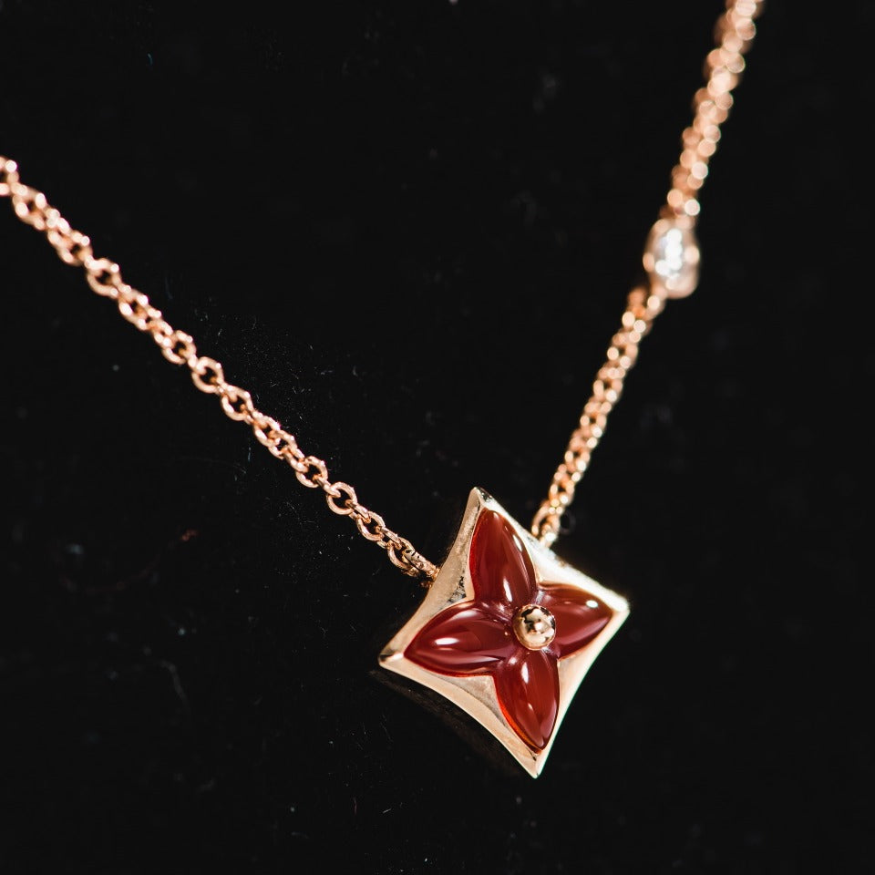 [GALE]STERN-KETTE ROSA GOLD 1 DIAMANT