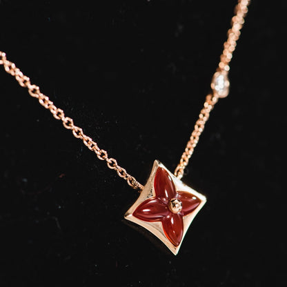 [GALE]STERN-KETTE ROSA GOLD 1 DIAMANT