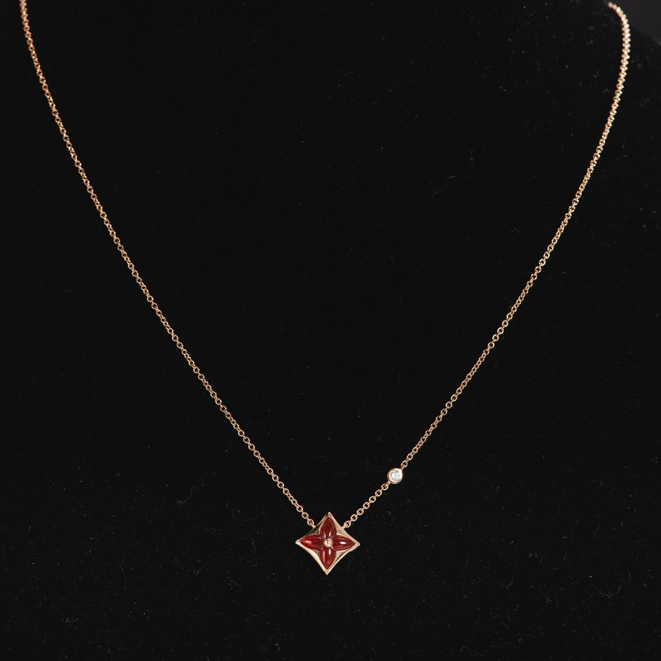 [GALE]STERN-KETTE ROSA GOLD 1 DIAMANT