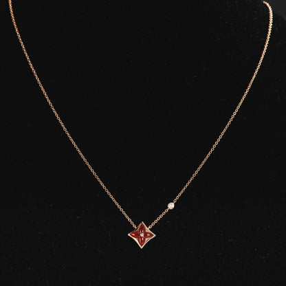 [GALE]STERN-KETTE ROSA GOLD 1 DIAMANT