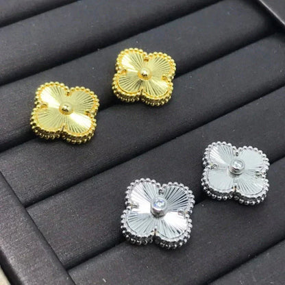 [GALE]クローバー ミニ 9.5mm レーザーピアス