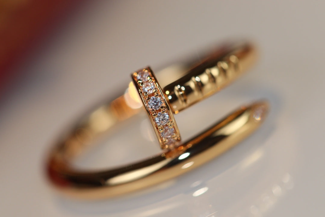 [GALE]JUSTE RING 2,65MM GOLD DIAMANT