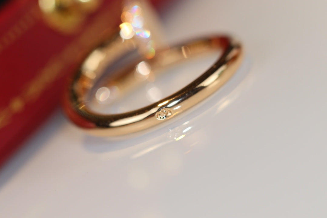 [GALE]JUSTE RING 2,65MM GOLD DIAMANT