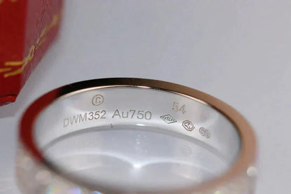 [GALE] Liebesring, 3,6 mm Diamantbesatz
