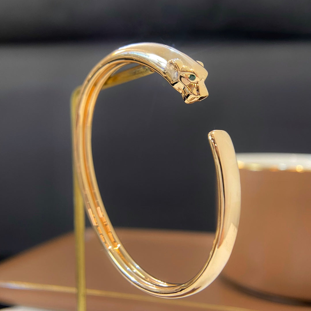 [GALE] PANTHERE GOLD OFFENES ARMBAND