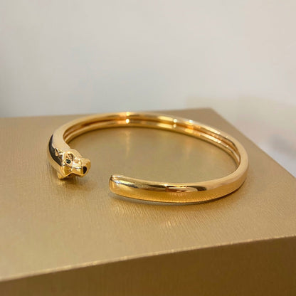 [GALE] PANTHERE GOLD OFFENES ARMBAND