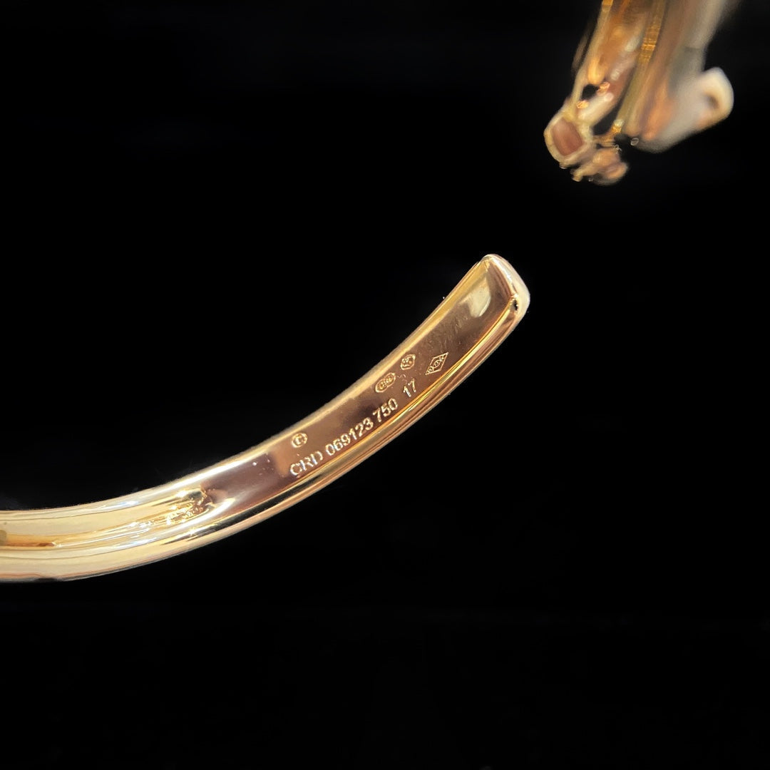 [GALE] PANTHERE GOLD OFFENES ARMBAND