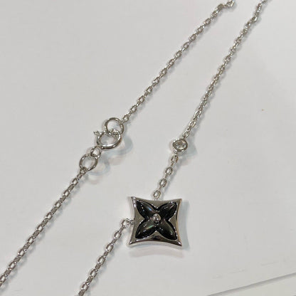 [GALE]STAR SCHWARZE MOP-HALSKETTE