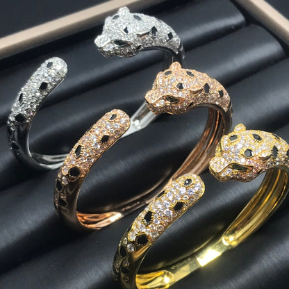[GALE] PANTHERE GROSSES ARMBAND DIAMANTEN
