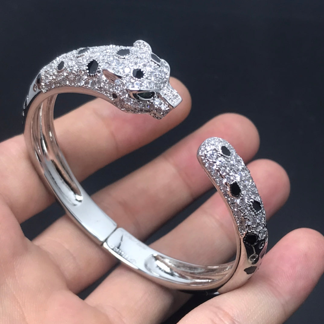 [GALE] PANTHERE GROSSES ARMBAND DIAMANTEN