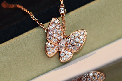 [GALE]Schmetterlings-Diamantkette