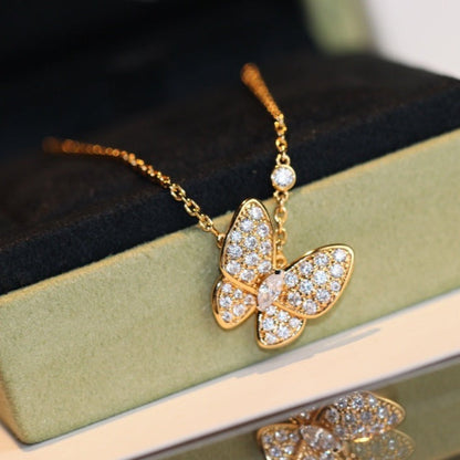 [GALE]Schmetterlings-Diamantkette