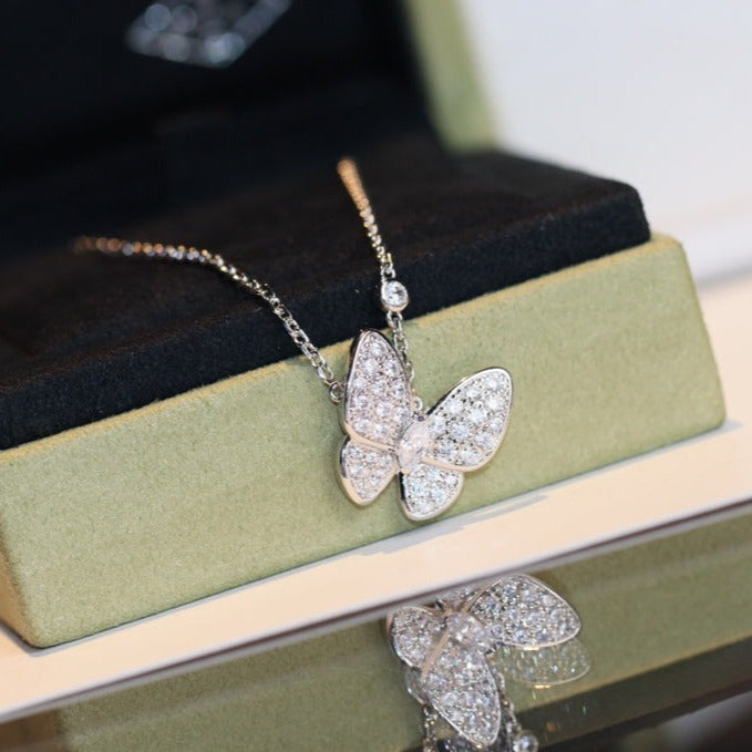 [GALE]Schmetterlings-Diamantkette