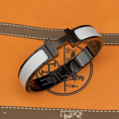 [GALE]H Armband 12 mm Schwarz-Weiß Keramik