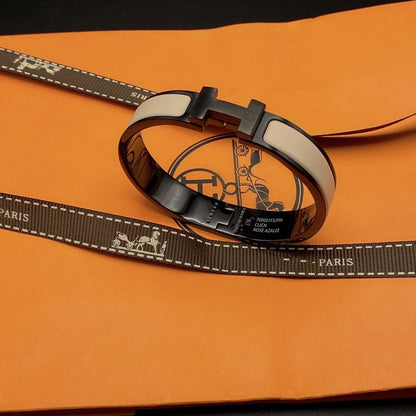 [GALE]H ARMBAND 12MM SCHWARZ BEIGE KERAMIK