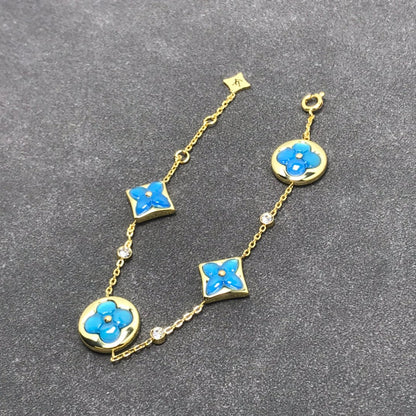 [GALE]STAR AND SUN TURQUOISE 4 MOTIFS 3 DIAMONDS