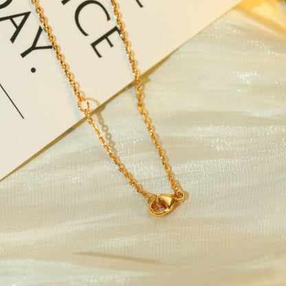 [GALE]VOLT SILVER DIAMOND PEDANT NECKLACE