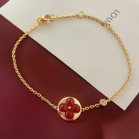 [GALE]SUN PEDANT CARNELIAN BRACELET