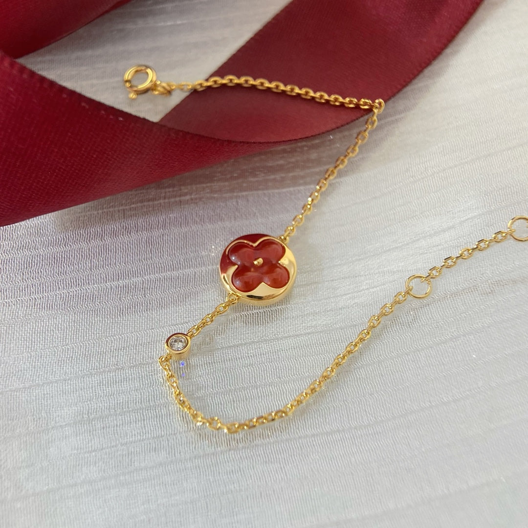 [GALE]SUN PEDANT CARNELIAN BRACELET