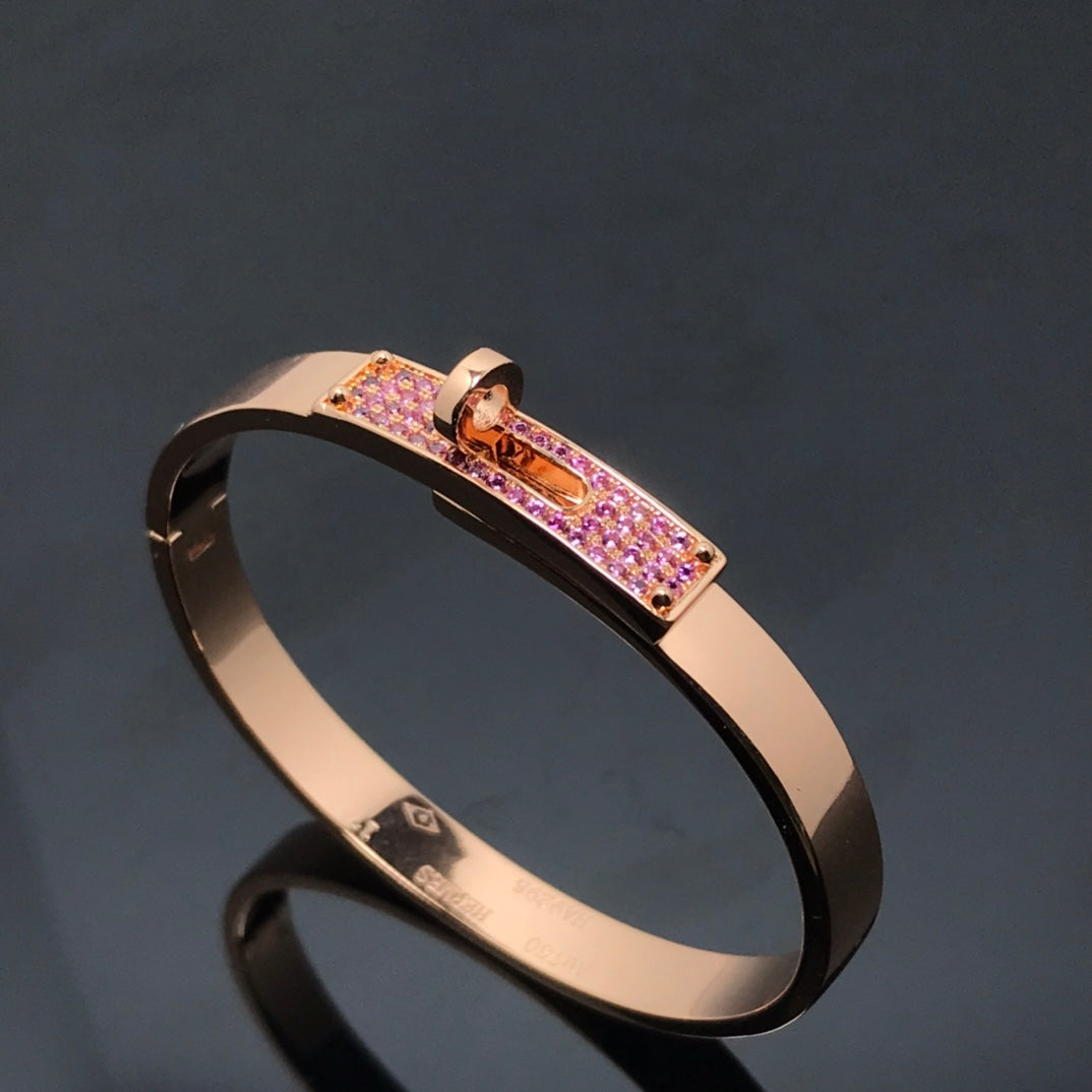 [GALE]KELLY ARMBAND ROSA DIAMANT