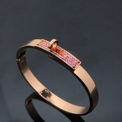 [GALE]KELLY ARMBAND ROSA DIAMANT