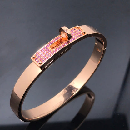 [GALE]KELLY ARMBAND ROSA DIAMANT