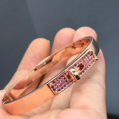 [GALE]KELLY ARMBAND ROSA DIAMANT