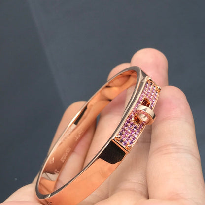 [GALE]KELLY ARMBAND ROSA DIAMANT