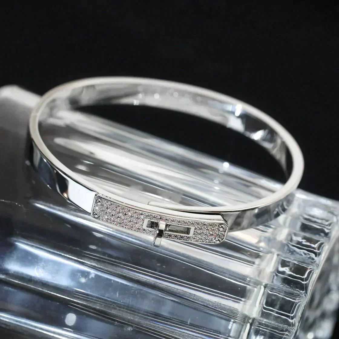 [GALE]KELLY SILBER-DIAMANT-ARMBAND
