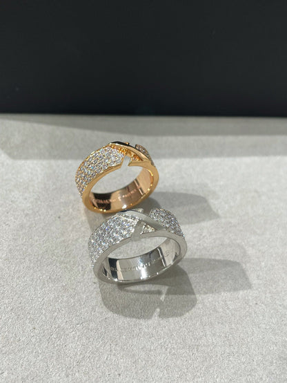 [GALE]LIENS EVIDENCE DIAMOND PAVED RING