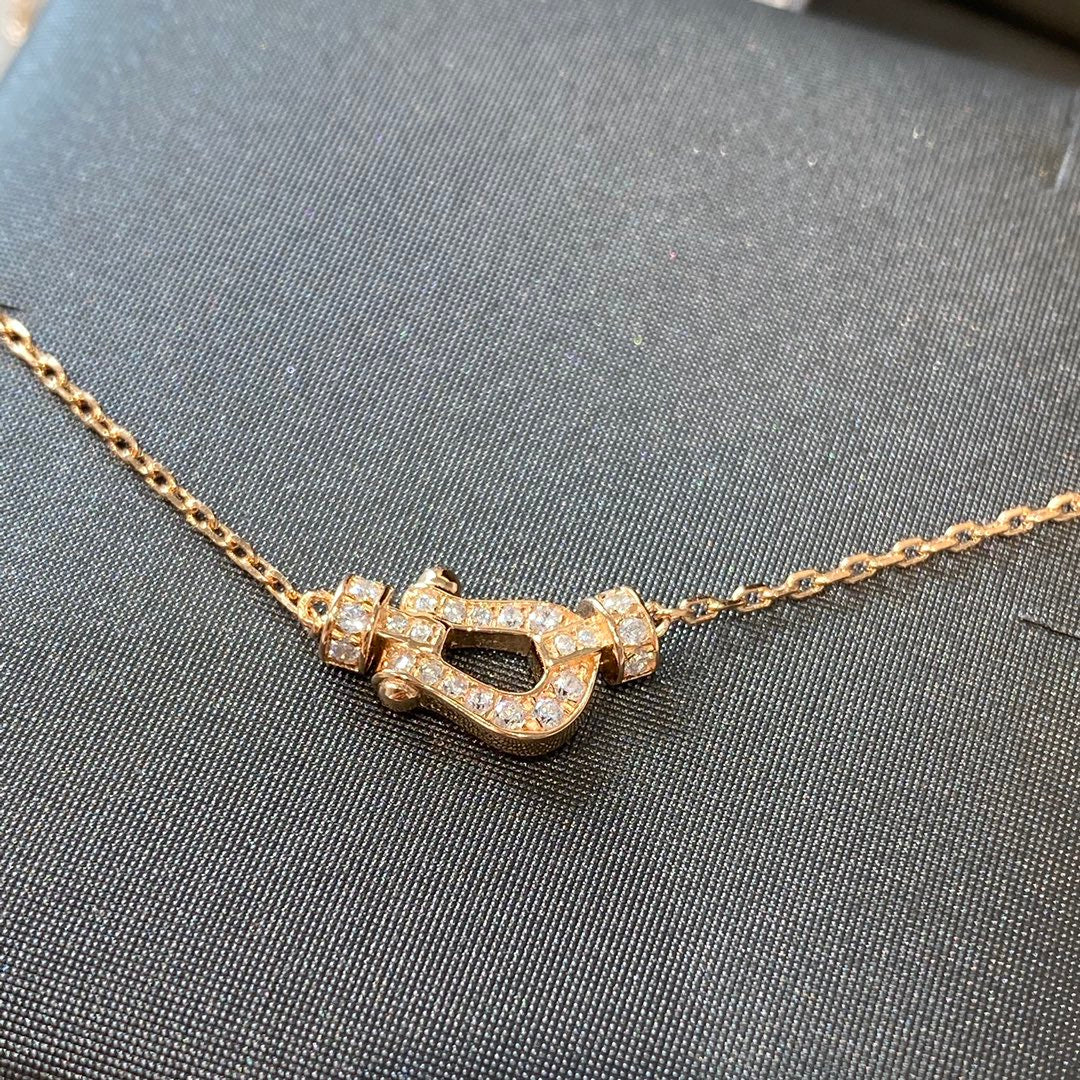 [GALE]FORCE 10 DIAMANT ROSÉGOLD HALSKETTE MINIMODELL