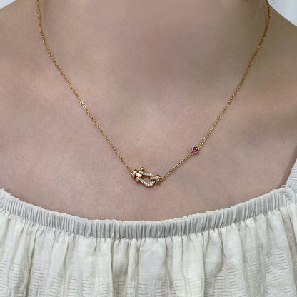 [GALE]FORCE 10 DIAMANTEN ROSÉGOLD-KETTE
