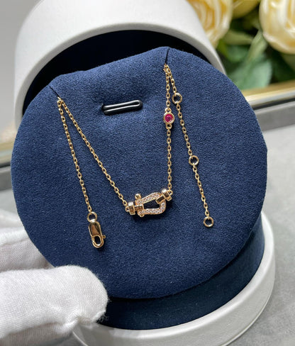 [GALE]FORCE 10 DIAMANTEN ROSÉGOLD-KETTE