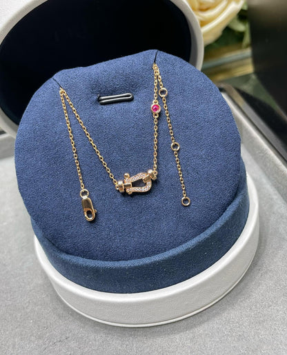 [GALE]FORCE 10 DIAMANTEN ROSÉGOLD-KETTE