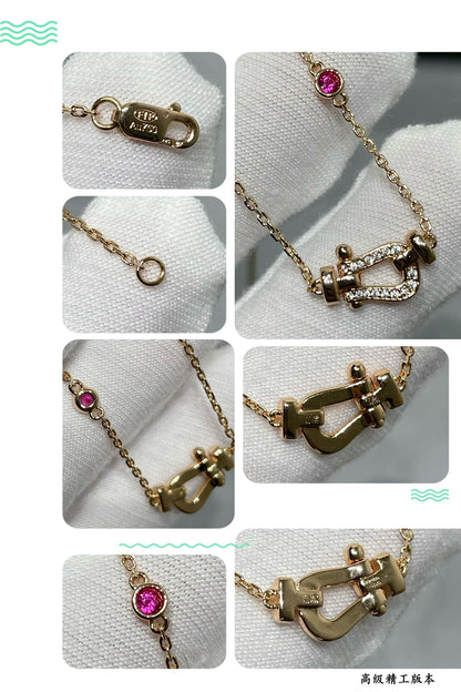 [GALE]FORCE 10 DIAMANTEN ROSÉGOLD-KETTE