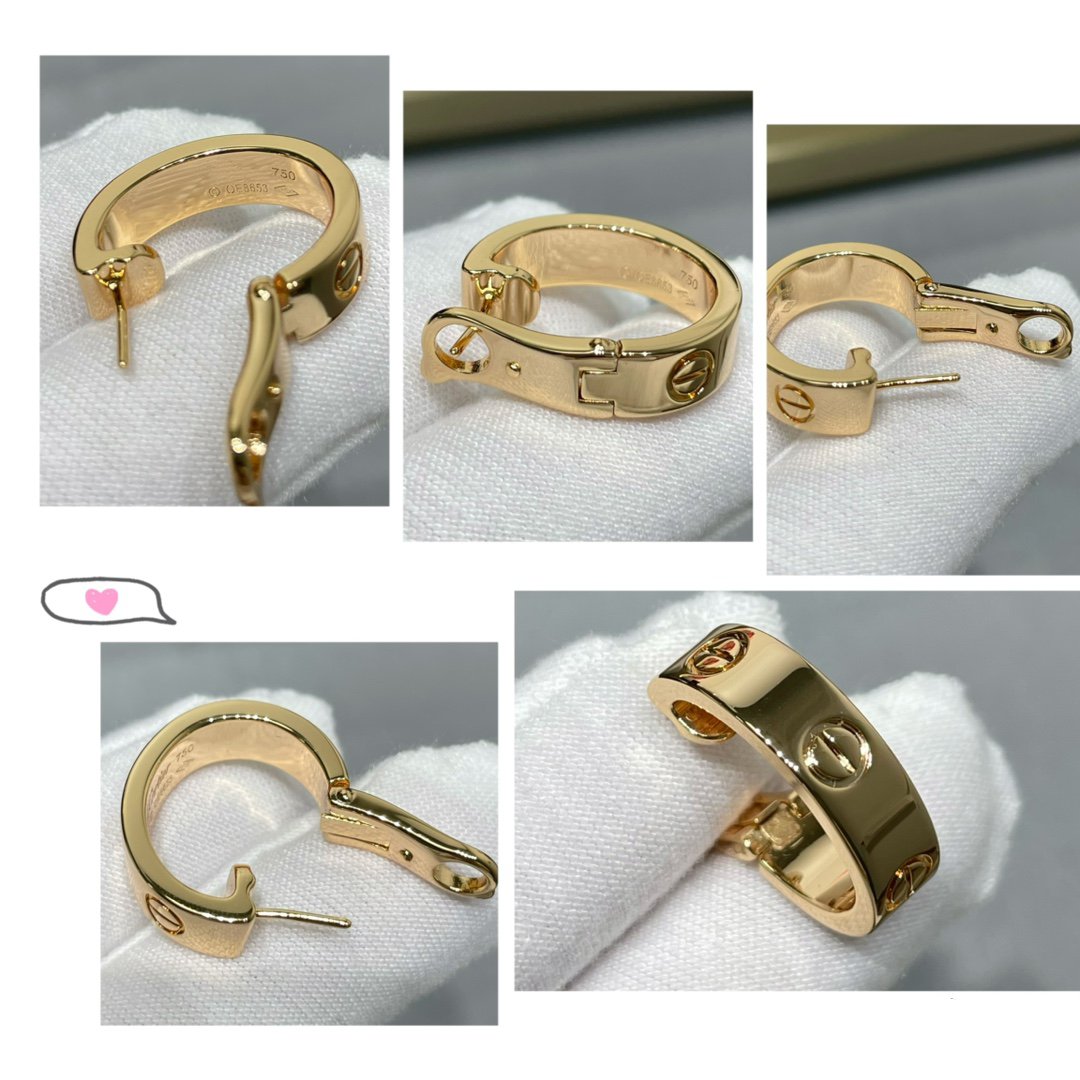 [GALE] LOVE 5,5MM OHRRINGE