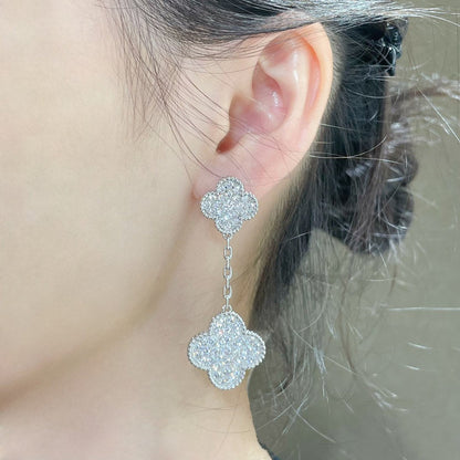 [GALE]KLEEBAND MIT 2 MOTIVEN, DIAMANTENBESETZT, SILBER