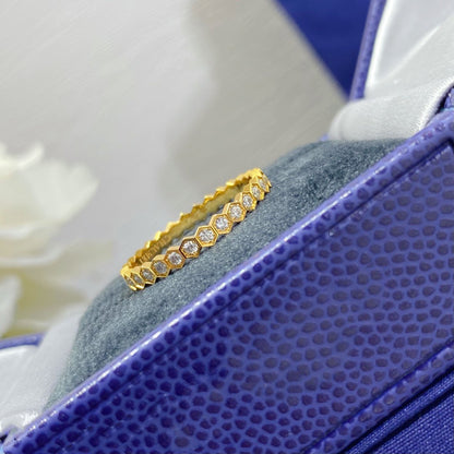 [GALE]BEE LOVE DIAMOND PAVED SMALL RING